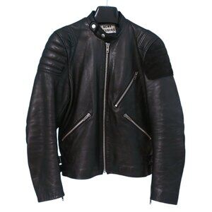 Acne Studios Oliver Leather Jacket Black Men's Size 48 M